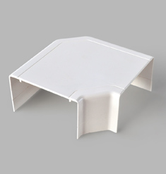 Поворот на 90град для РКК-100х60(белый) ПВР-100х60 (упак. 4шт)