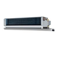 Фанкойл канальный Haier FCE-204CCB2B left, 12,0 кВт, 50 Па, 2-х трубный, без пульта, забор воздуха сзади