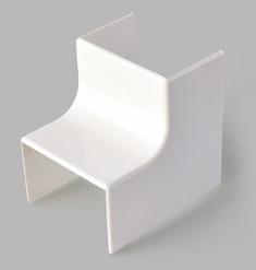 Угол внутр для РКК- 60х60 (белый) (упак. 6 шт)